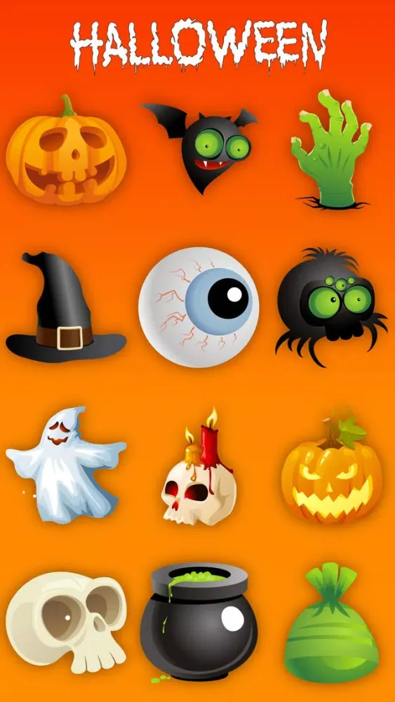 صور Halloween Party Emoji Stickers