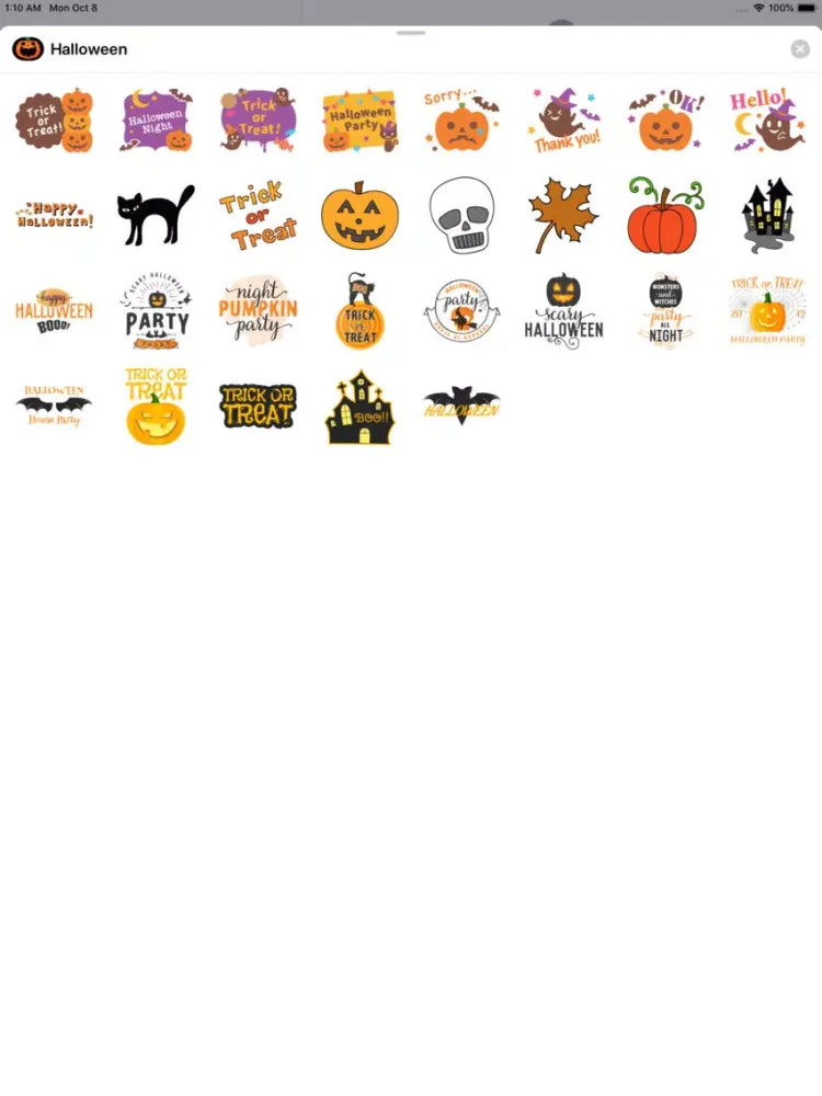Happy Halloween Scary Pumpkin iPad  Ekran Görüntüleri
