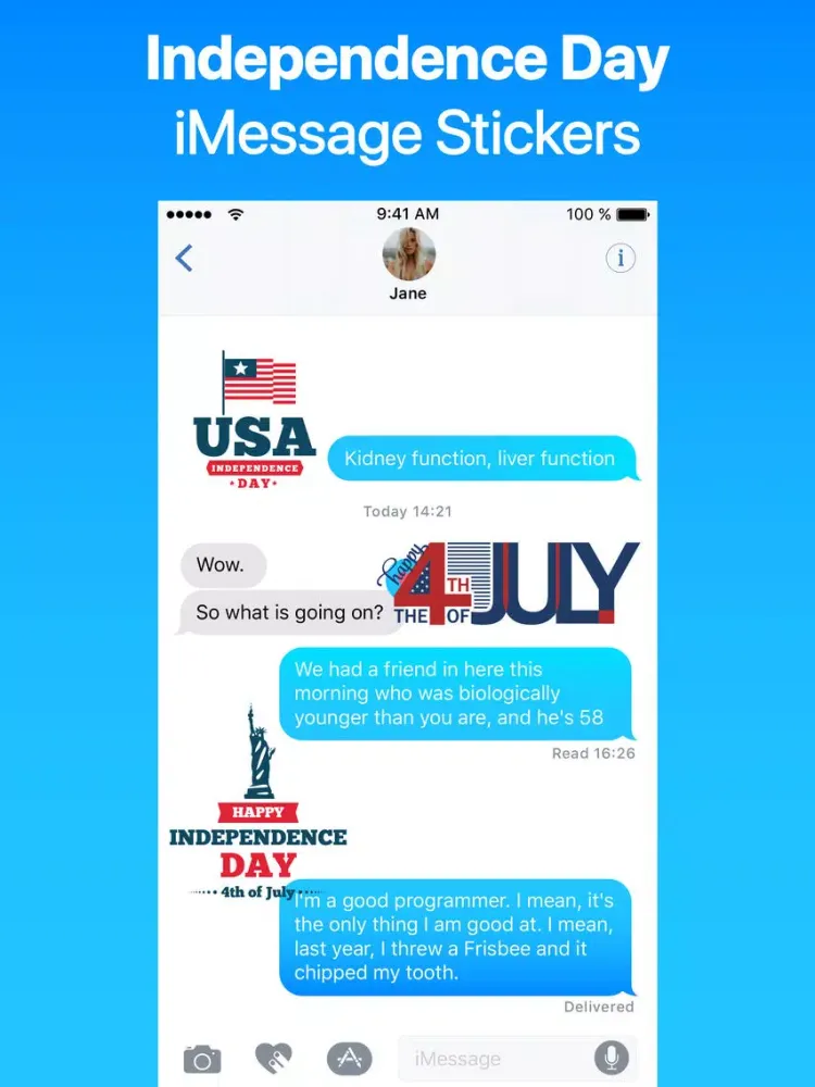 Independence Day USA 4th July iPad  Screenshots