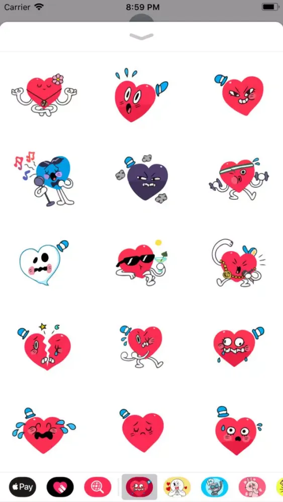 Love Emojis Lovely Emotes Pack应用截图