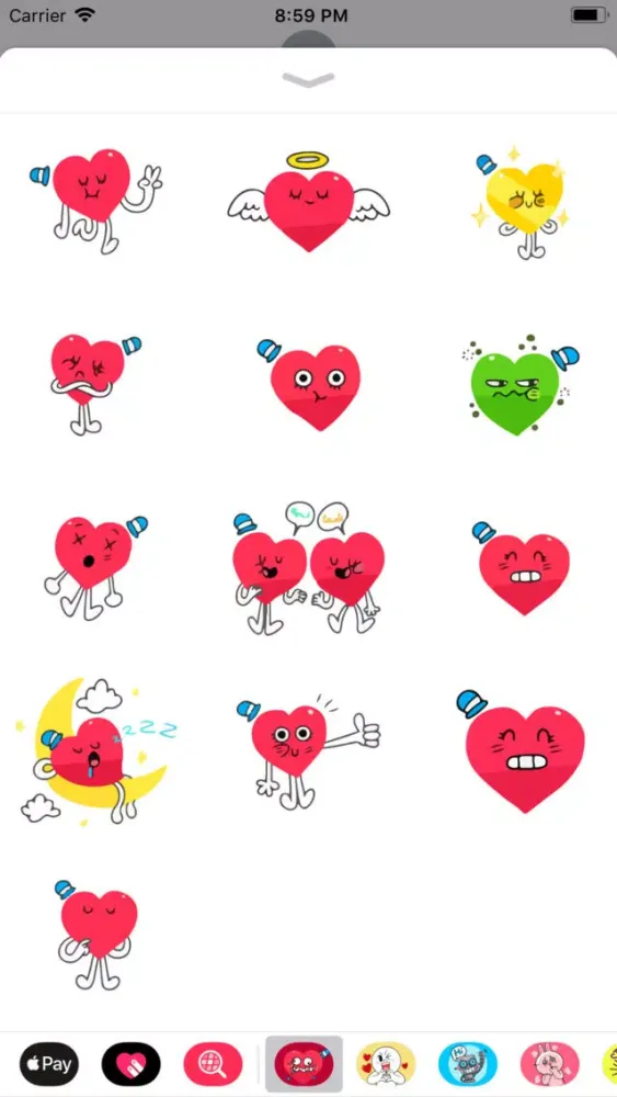 Love Emojis Lovely Emotes Pack应用截图