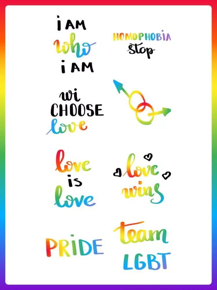 Gay Pride LGBT Month Stickers iPad  سکرین شاٹس