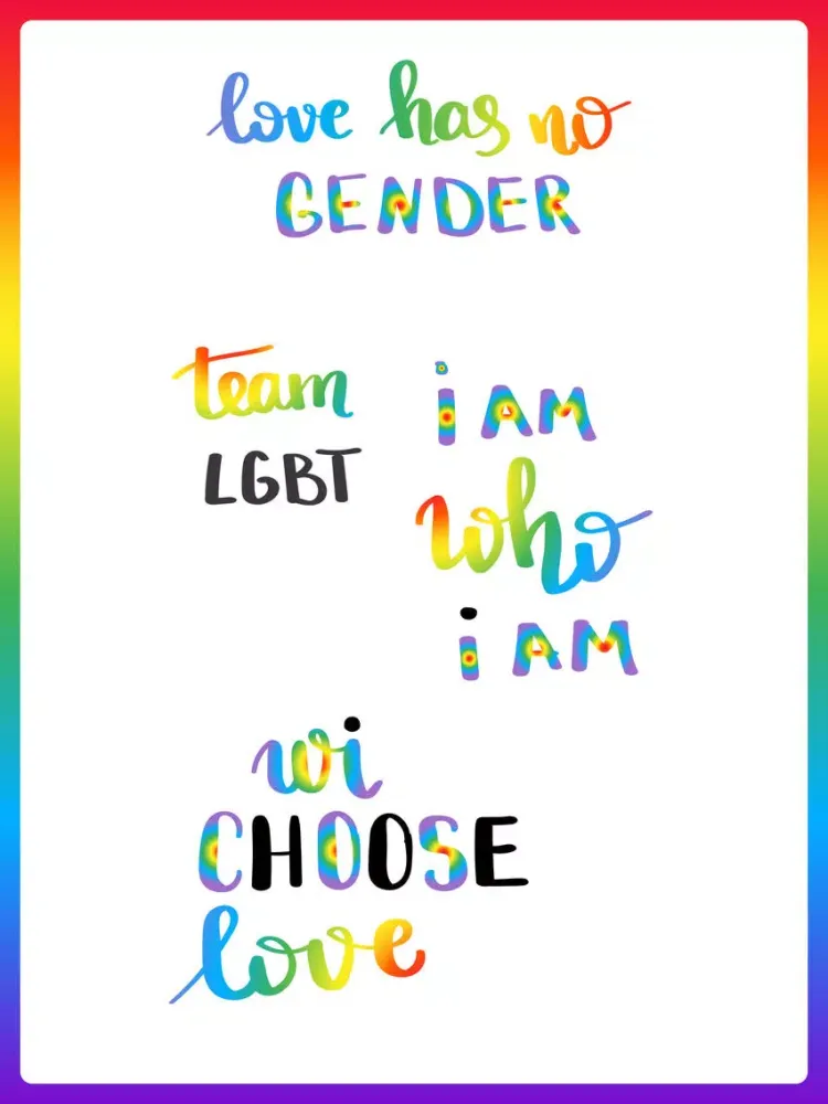 Gay Pride LGBT Month Stickers iPad  سکرین شاٹس