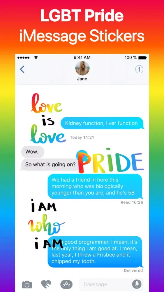 Gay Pride LGBT Month Stickers سکرین شاٹس