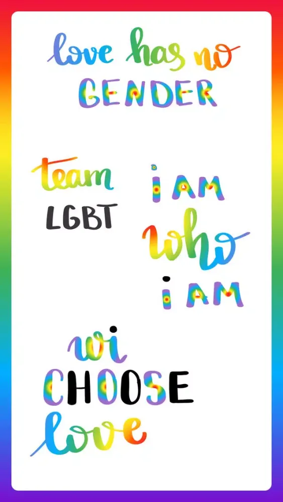 Gay Pride LGBT Month Stickers سکرین شاٹس