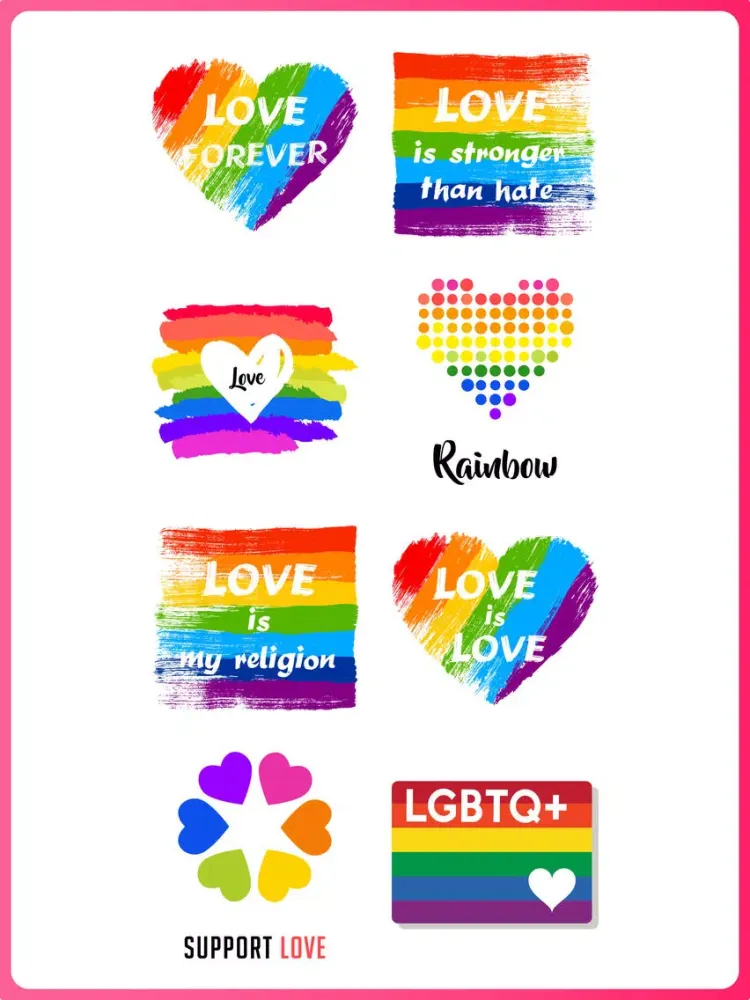 Gay Pride Month LGBT Stickers iPad  سکرین شاٹس