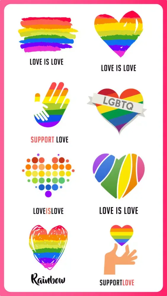 Gay Pride Month LGBT Stickers سکرین شاٹس