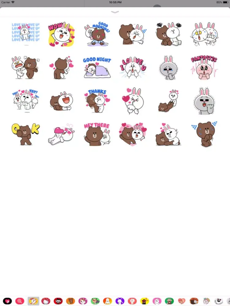Ảnh chụp màn hình của Birdie Cute Stickers for Texts iPad 