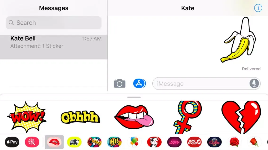 Naughty Girl Expression Emojis Screenshots