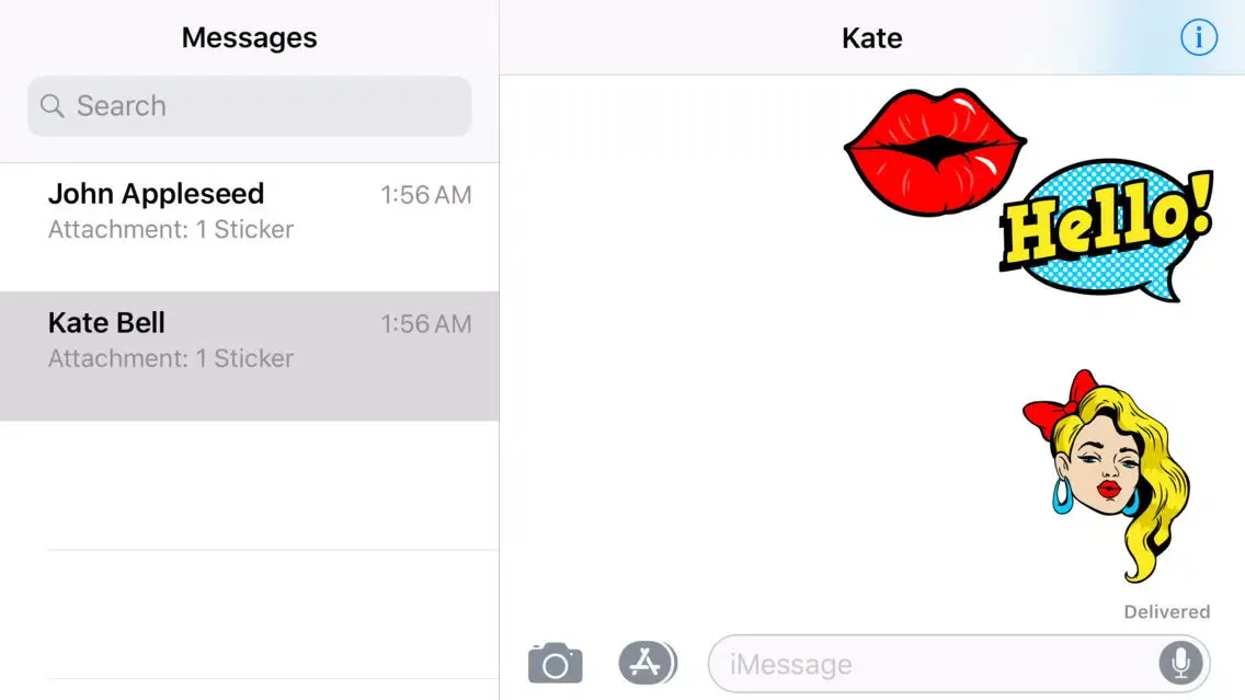 Naughty Girl Expression Emojis Screenshots