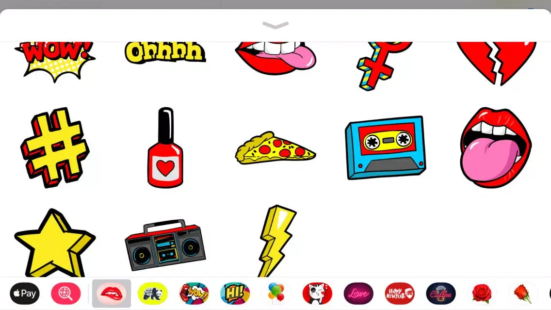 Naughty Girl Expression Emojis Screenshots