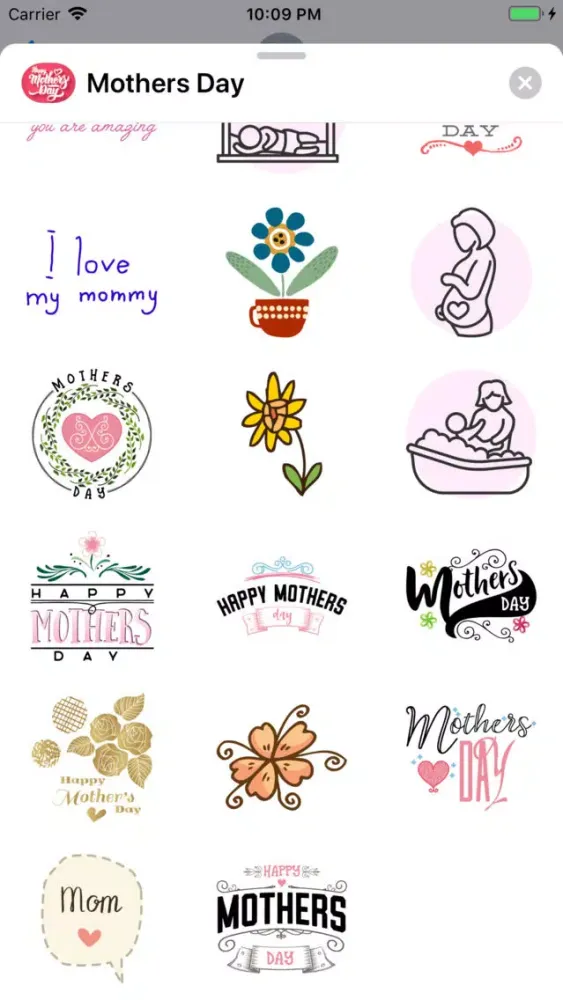 Screenshot di Mothers Day Greetings & Cards