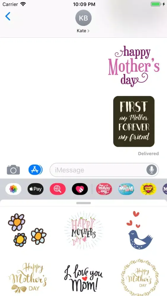 Screenshot di Mothers Day Greetings & Cards
