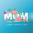 Mother's Day Greeting Stickers Mother's Day Greeting Stickers