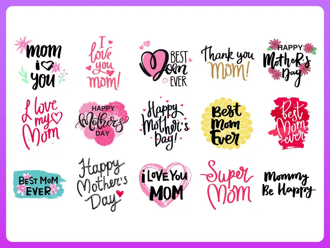 I Love You Mom - Mother's Day iPad  Screenshots