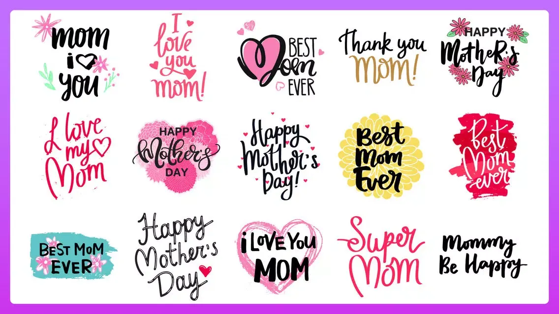 I Love You Mom - Mother's Day Screenshots