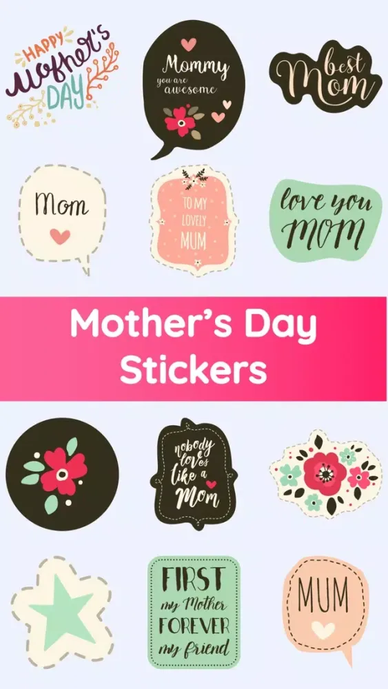 Mother's Day Love Stickers App Screenshots