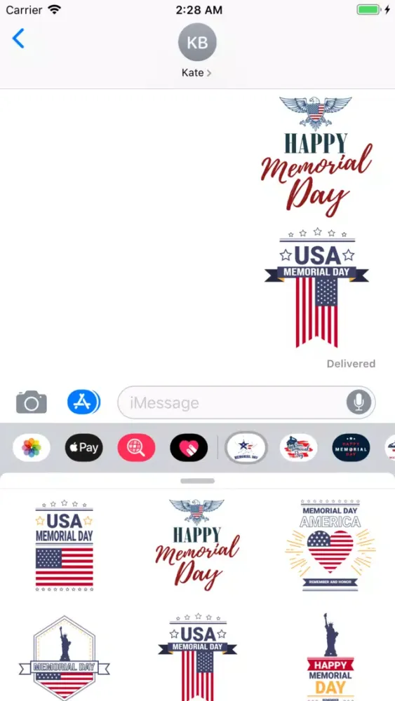 Screenshot di Memorial Day Cards & Wishes 03