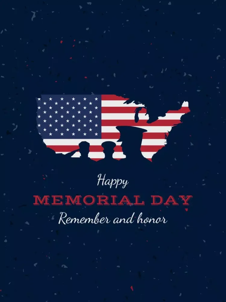 Happy Memorial Day Stickers IM iPad  স্ক্রিনশট