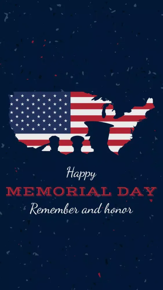 Happy Memorial Day Stickers IM স্ক্রিনশট
