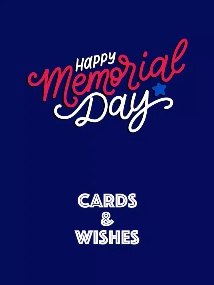 Screenshot di Memorial Day Cards & Wishes 04 iPad 