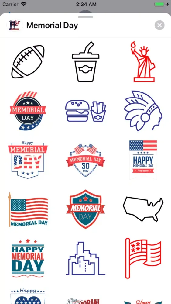 Screenshot di Memorial Day Cards & Wishes 04