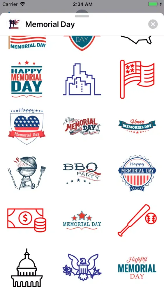 Screenshot di Memorial Day Cards & Wishes 04