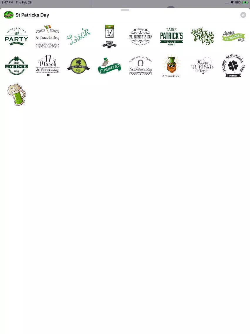صور St Patrick's Day Greetings Emo iPad 