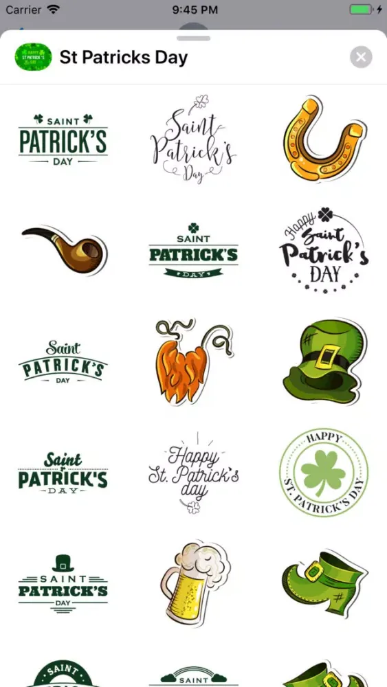 Zrzuty ekranu St Patrick's Day Celebration