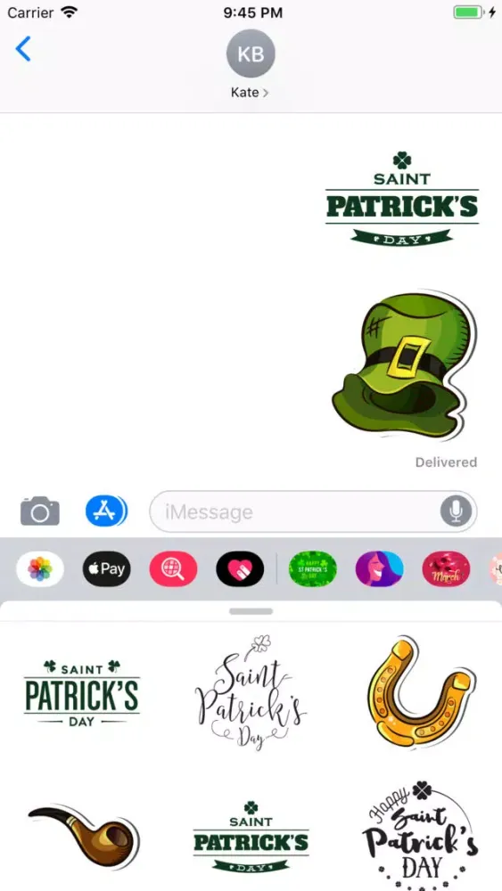 Zrzuty ekranu St Patrick's Day Celebration
