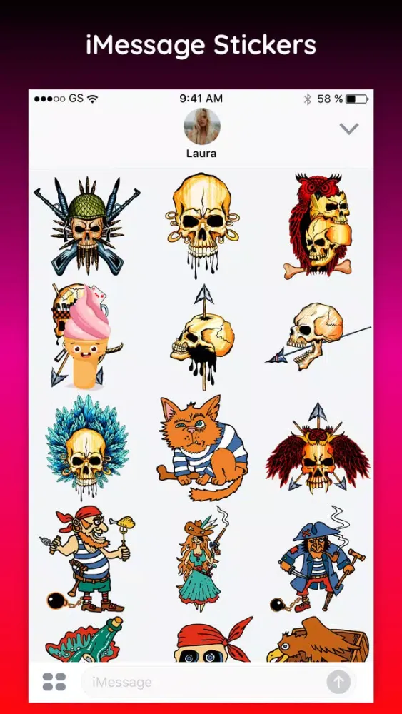 Pirates - Funny Cartoon & Comic Text Chat Stickers Screenshots
