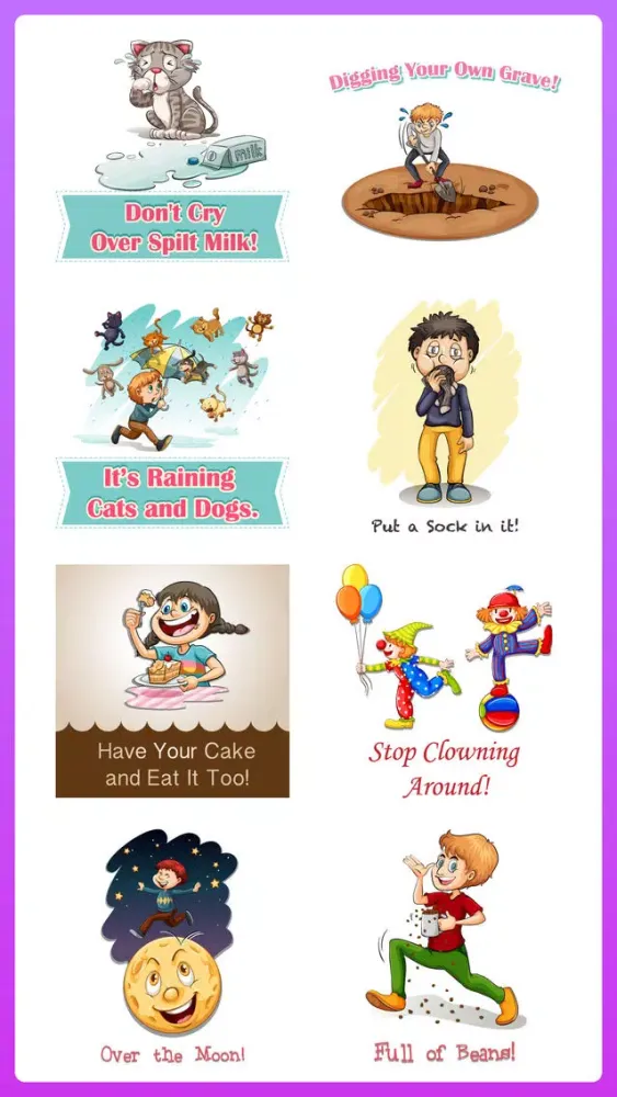 Capturas de pantalla de Daily Stickers Punny Puns App