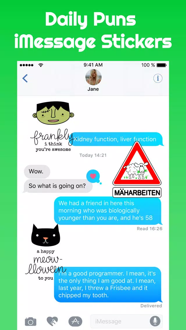 Pet Puns Punny Pals Stickers應用截圖