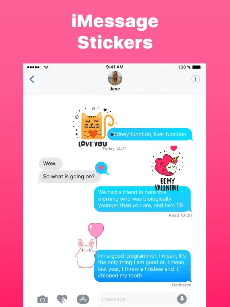 Screenshot di Love is all Above stickers emo iPad 