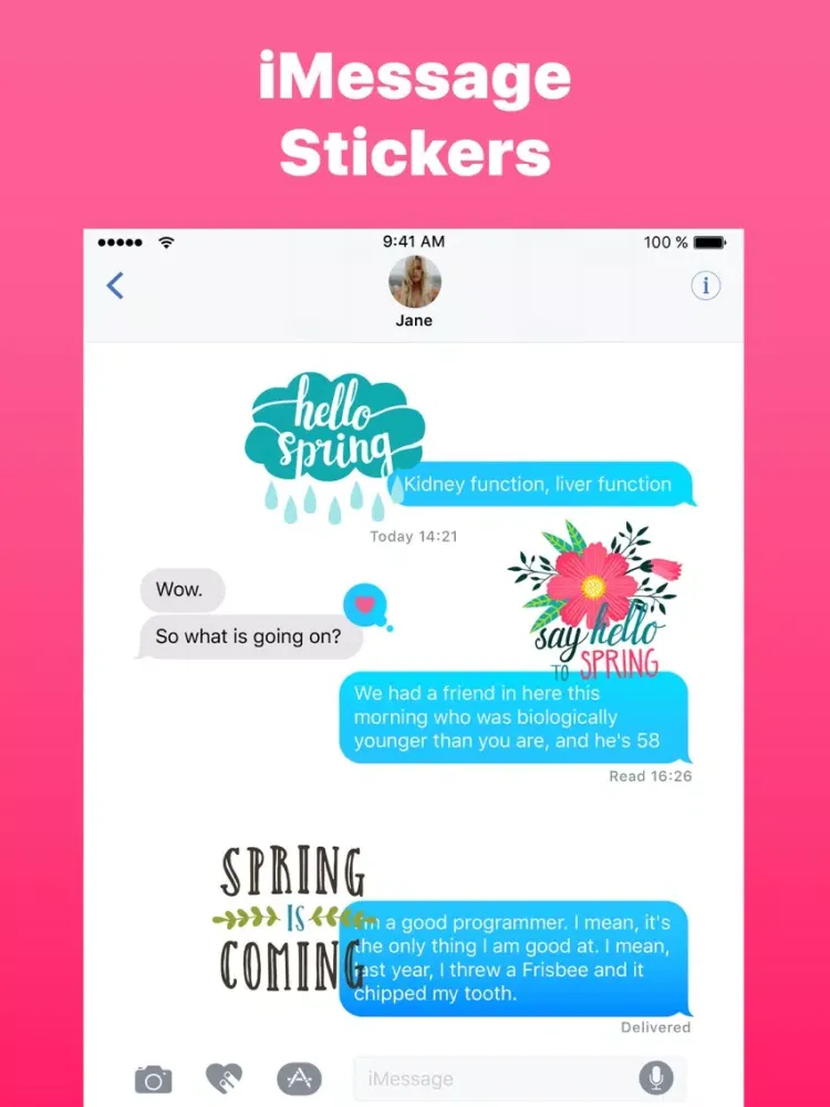 Hello Spring! Easter Stickers iPad  স্ক্রিনশট