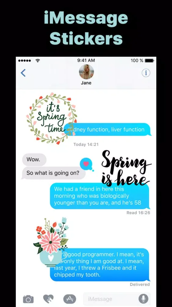 Spring has Sprung Stickers App Screenshots