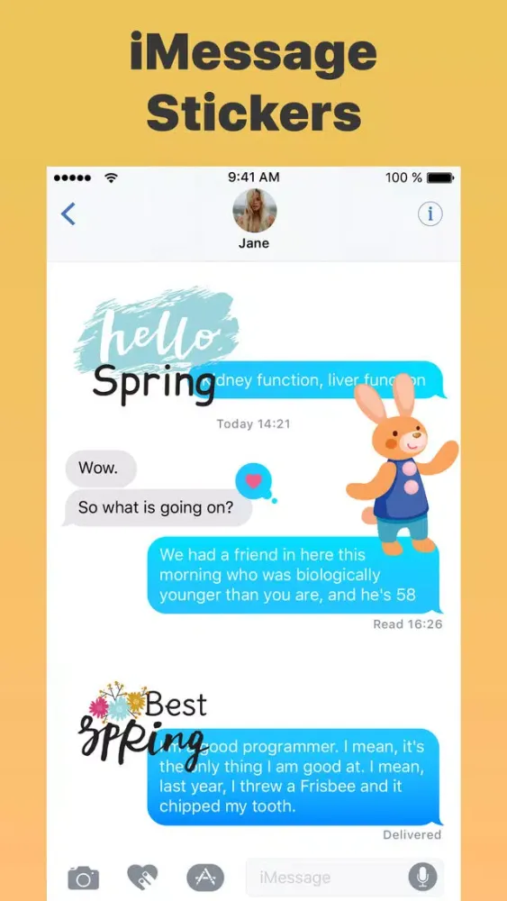 Capturas de pantalla de Easter & Spring Stickers Pack