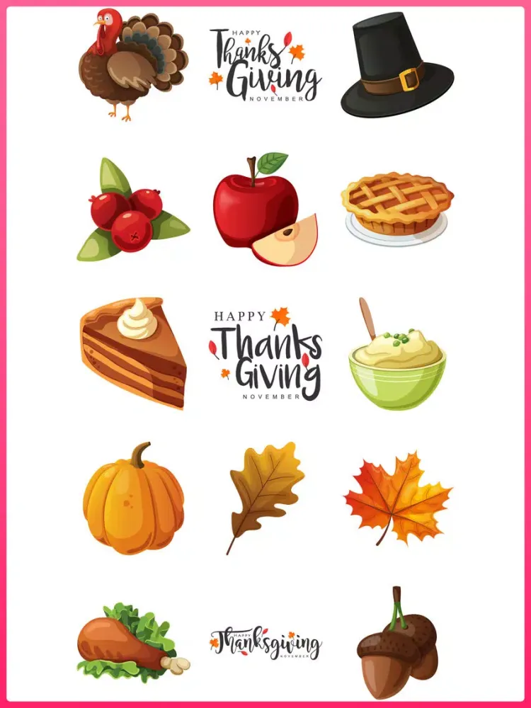 Turkey Happy Thanksgiving App iPad  سکرین شاٹس