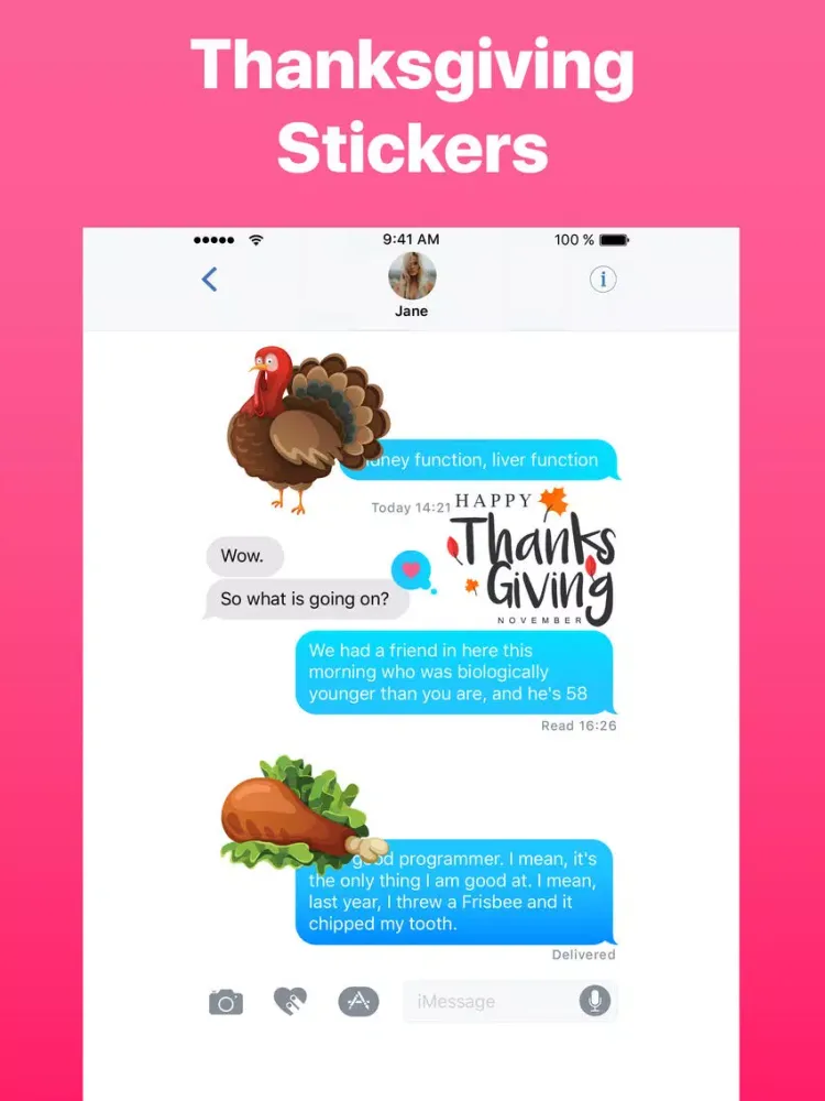 Turkey Happy Thanksgiving App iPad  سکرین شاٹس