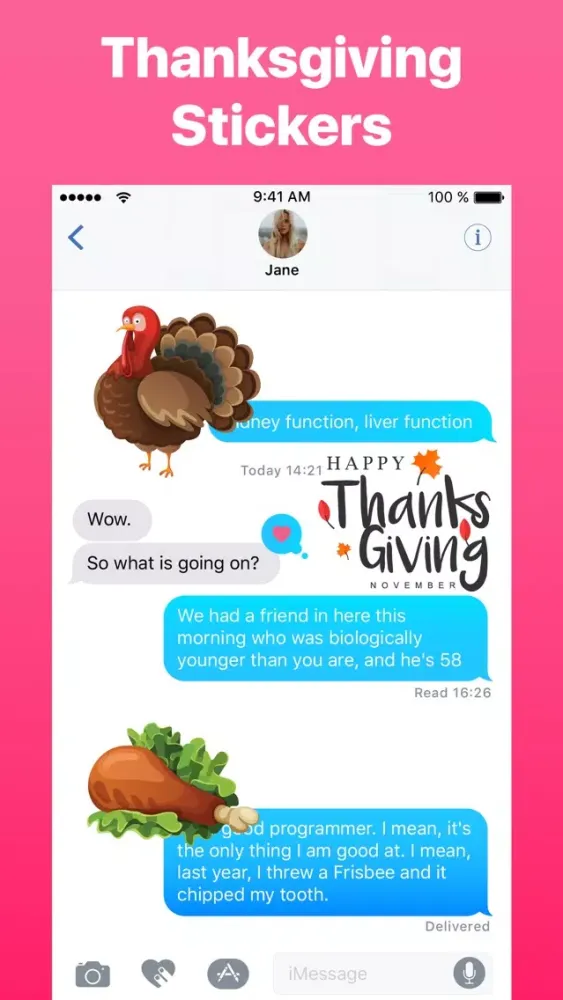 Turkey Happy Thanksgiving App سکرین شاٹس