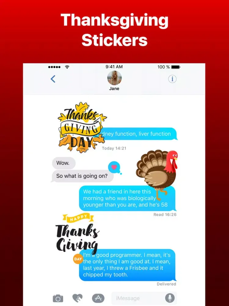 Capturas de pantalla de Happy Thanksgiving Turkey App iPad 