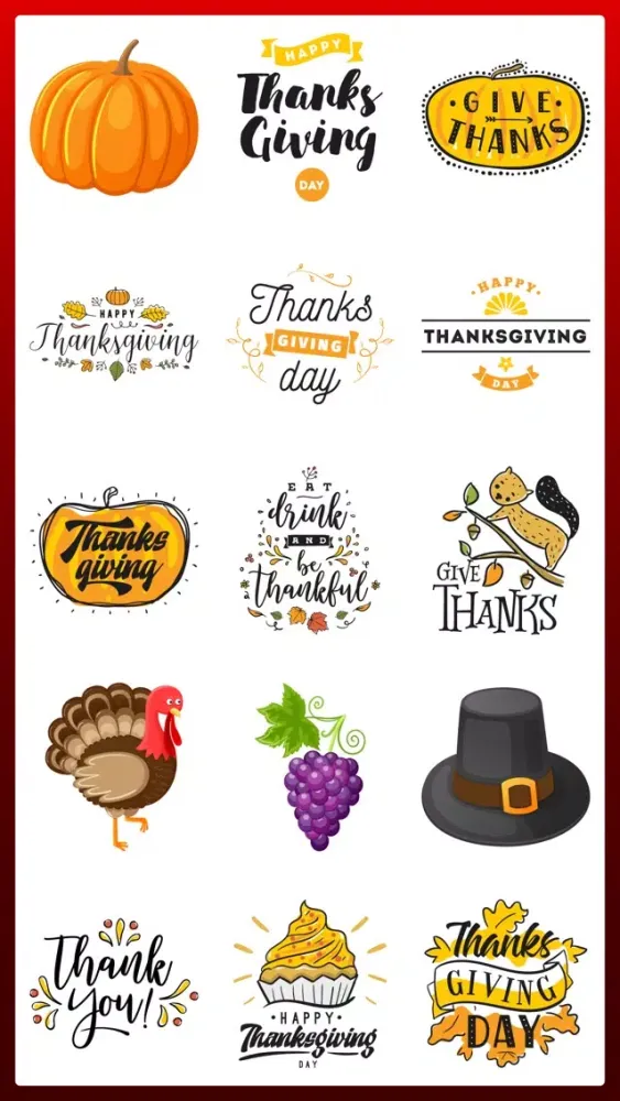 Capturas de pantalla de Happy Thanksgiving Turkey App