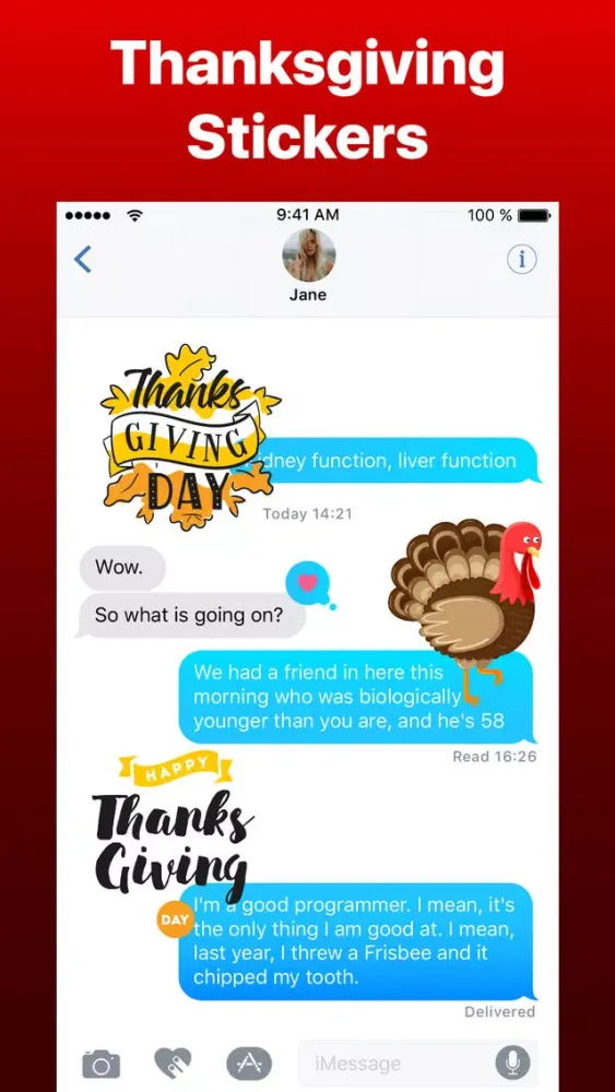 Capturas de pantalla de Happy Thanksgiving Turkey App