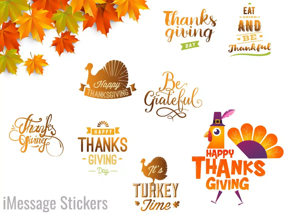 Best Thanksgiving Turkey Emoji iPad  スクリーンショット