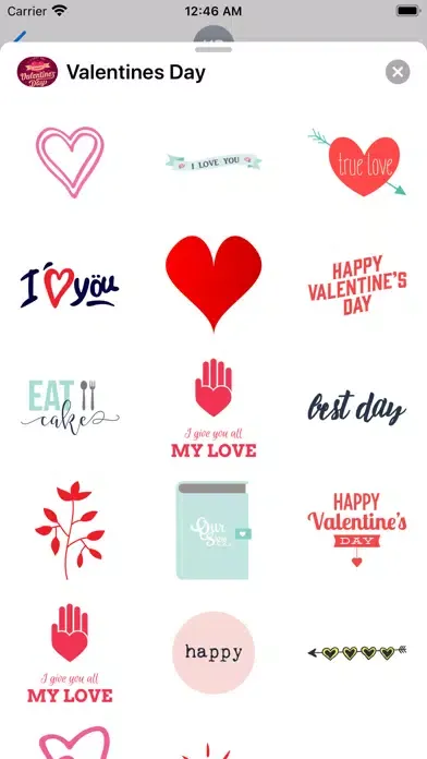 Captures d'écran de Happy Valentines Day Countdown