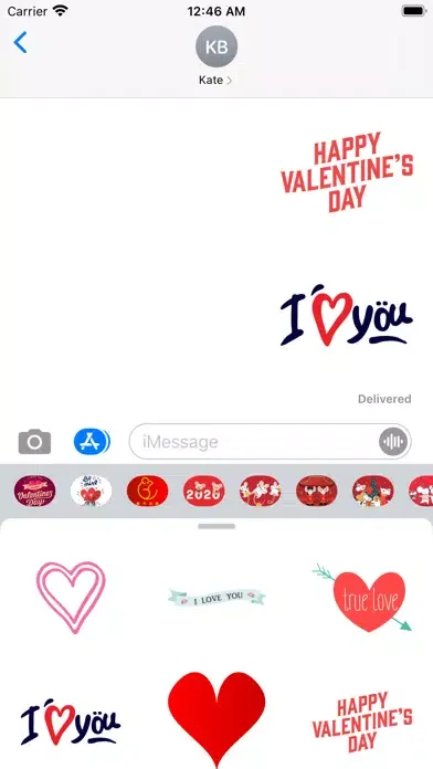 Captures d'écran de Happy Valentines Day Countdown