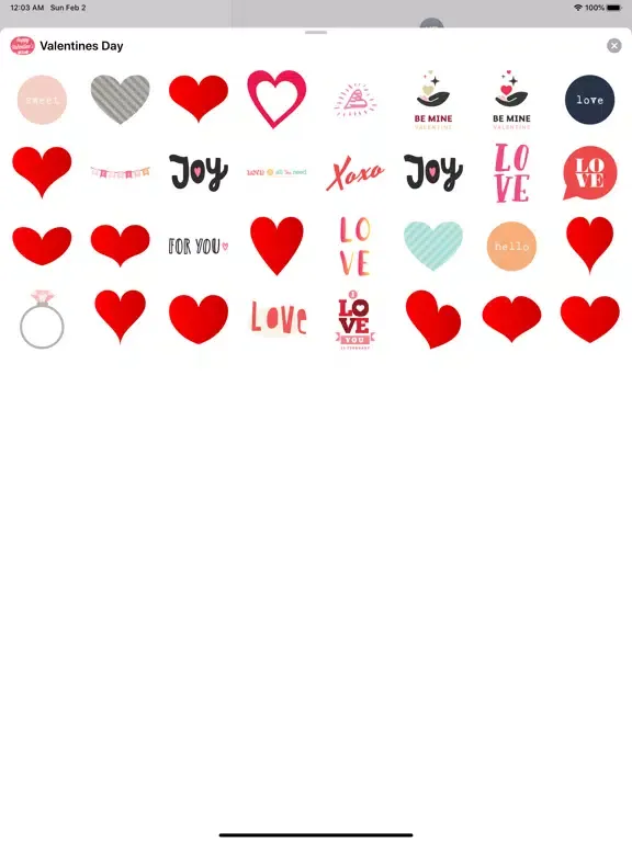 Valentines Day 14 February Emo iPad  স্ক্রিনশট