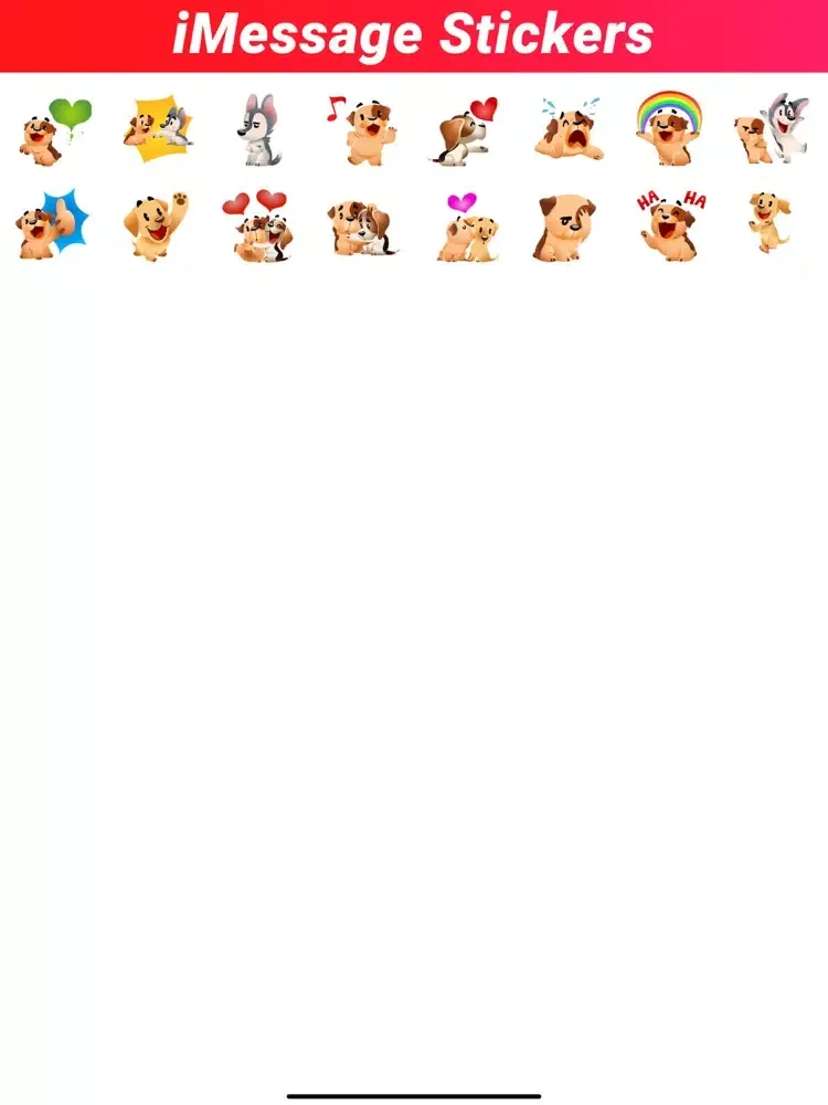 Screenshot di Lovely Valentines Day Stickers iPad 