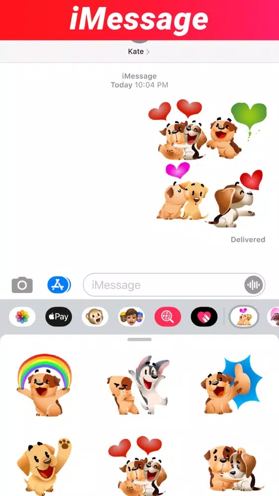 Lovely Valentines Day Stickers स्क्रीनशॉट
