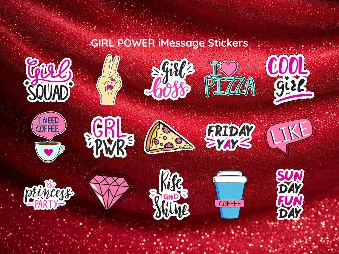 Happy Women's Day Sticker Pack iPad  स्क्रीनशॉट